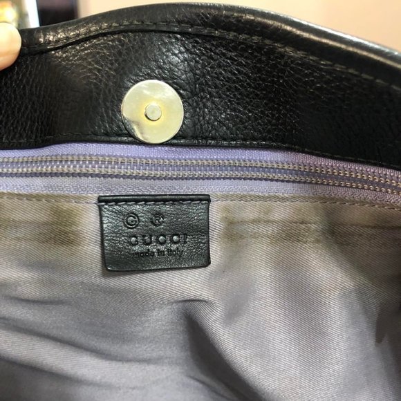 Gucci Leather Shoulder Totebag - Picture 7 of 13
